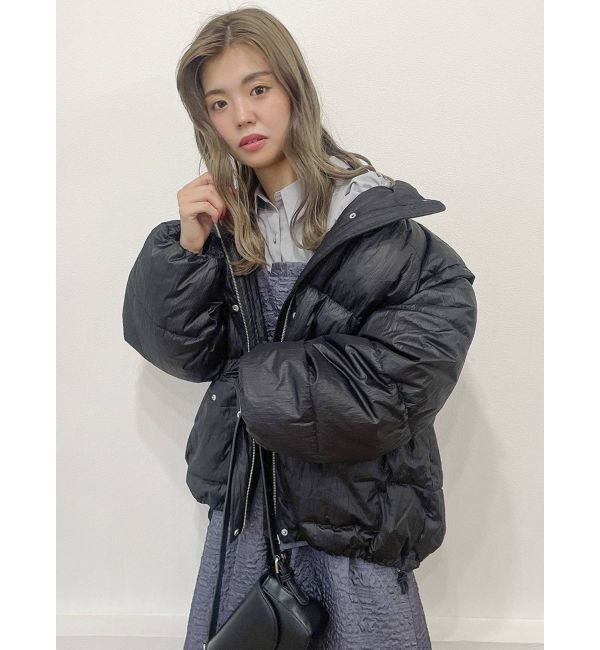 dazzlin「【吉田朱里コラボ】2wayボリューム中綿ブルソン」|ブルゾン・スタジャン|