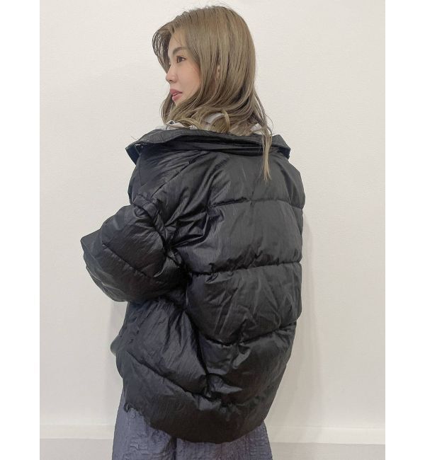 dazzlin「【吉田朱里コラボ】2wayボリューム中綿ブルソン」|ブルゾン・スタジャン|