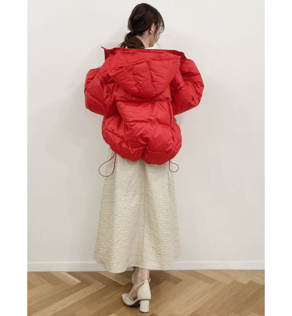 dazzlin「【吉田朱里コラボ】2wayボリューム中綿ブルソン」|ブルゾン・スタジャン|