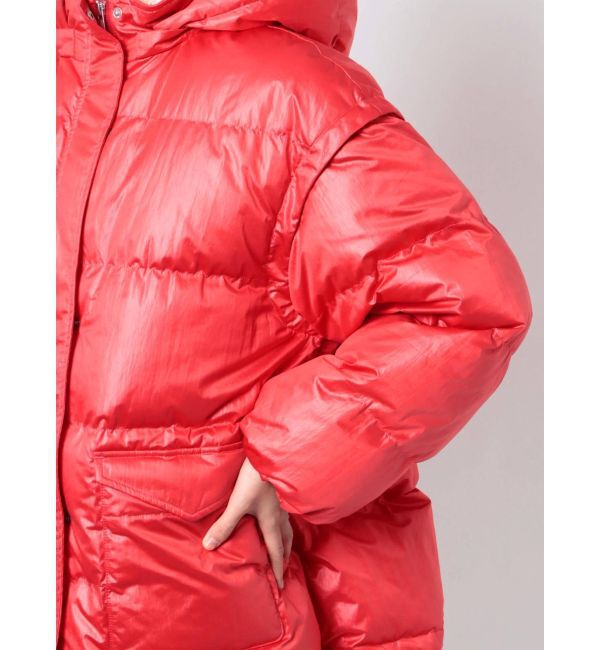 dazzlin「【吉田朱里コラボ】2wayボリューム中綿ブルソン」|ブルゾン・スタジャン|