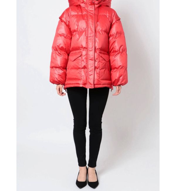 dazzlin「【吉田朱里コラボ】2wayボリューム中綿ブルソン」|ブルゾン・スタジャン|