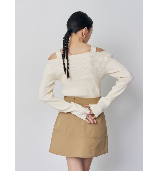 MURUA「フロントボタンデザインニット」|ニット・セーター|