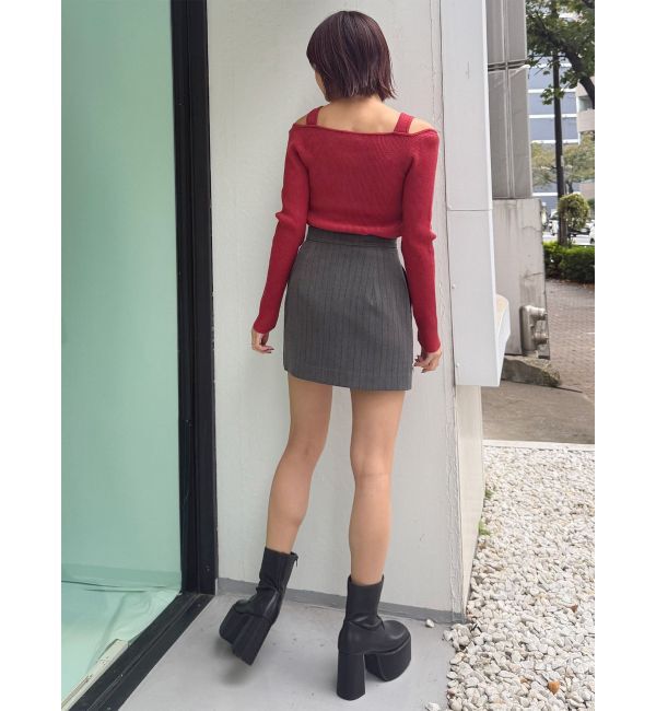 MURUA「フロントボタンデザインニット」|ニット・セーター|