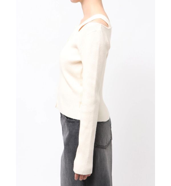 MURUA「フロントボタンデザインニット」|ニット・セーター|