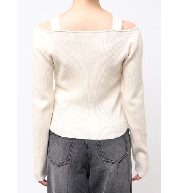 MURUA「フロントボタンデザインニット」|ニット・セーター|