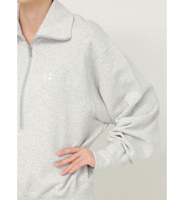 LAGUNAMOON「【RUSSELLコラボ】フロントZIPプルオーバー」|スウェット・ジャージ|