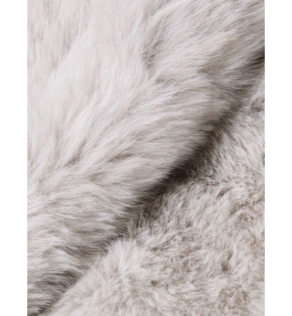 LAGUNAMOON「フェイクファーフーディコート」|その他|