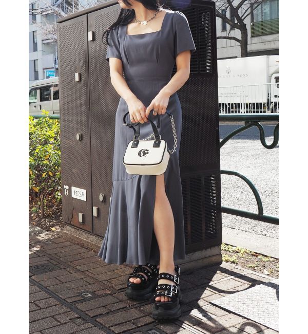 EVRIS「バックオープンロングワンピース」|ワンピース|