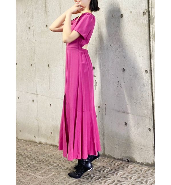 EVRIS「バックオープンロングワンピース」|ワンピース|