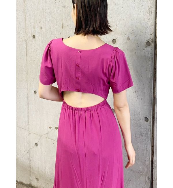 EVRIS「バックオープンロングワンピース」|ワンピース|