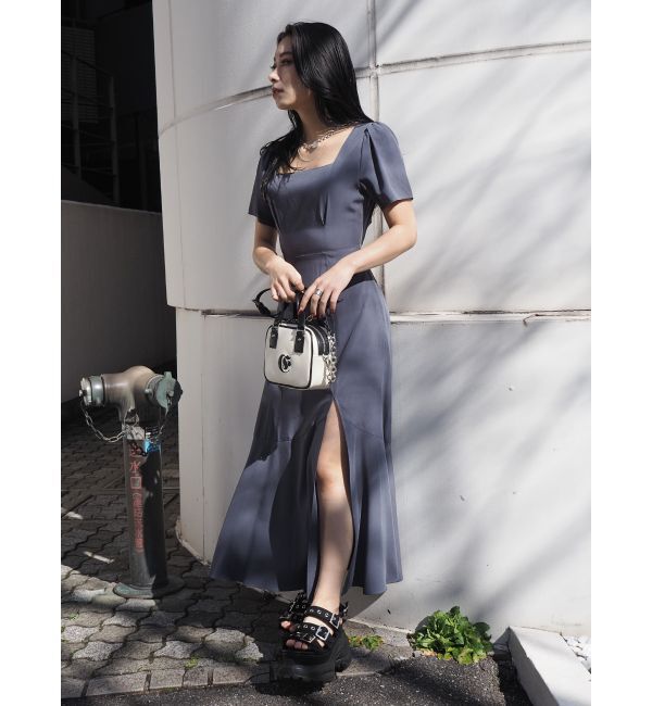 EVRIS「バックオープンロングワンピース」|ワンピース|