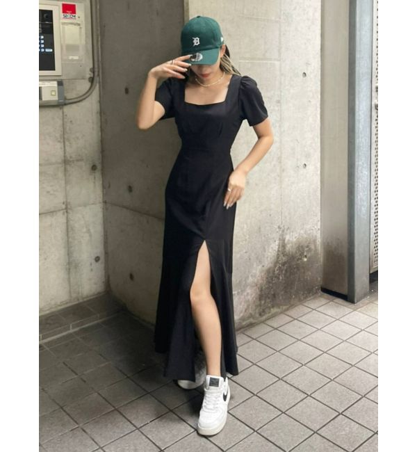 EVRIS「バックオープンロングワンピース」|ワンピース|