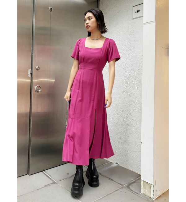 EVRIS「バックオープンロングワンピース」|ワンピース|