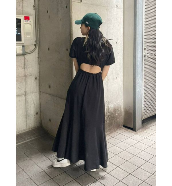 EVRIS「バックオープンロングワンピース」|ワンピース|