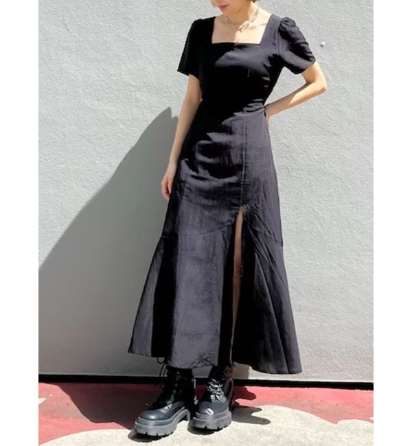 EVRIS「バックオープンロングワンピース」|ワンピース|