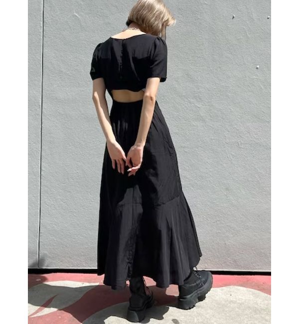 EVRIS「バックオープンロングワンピース」|ワンピース|