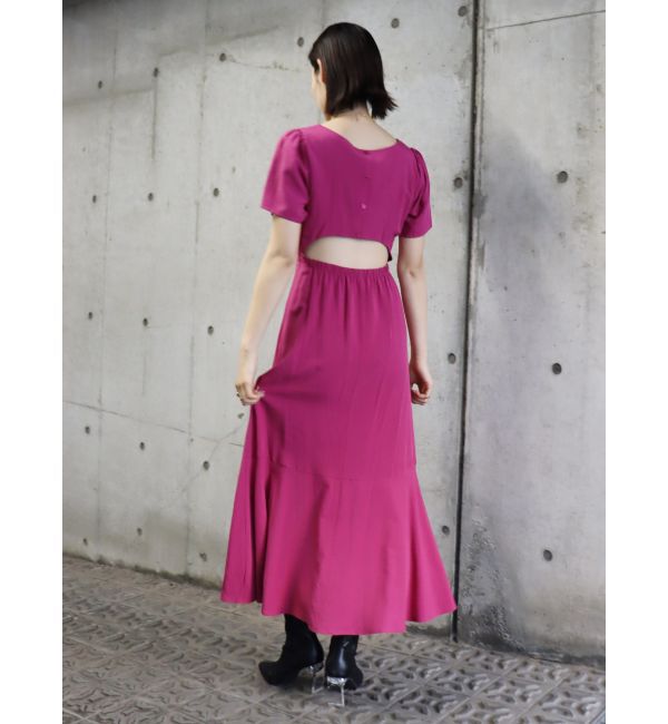 EVRIS「バックオープンロングワンピース」|ワンピース|