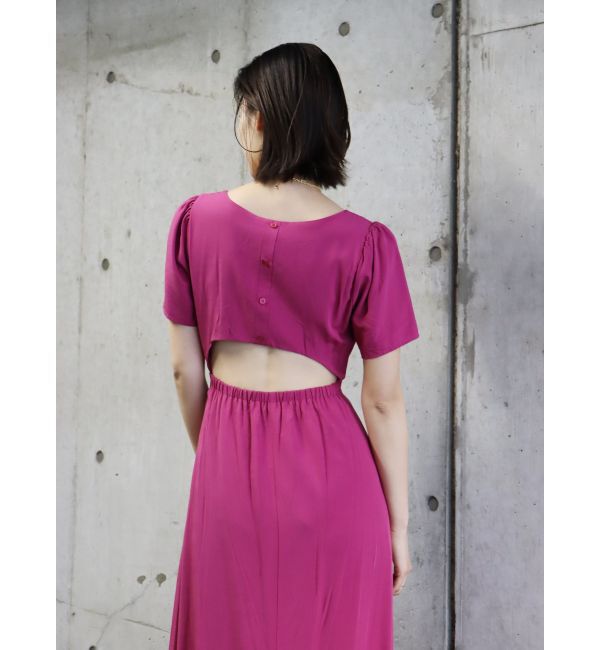 EVRIS「バックオープンロングワンピース」|ワンピース|