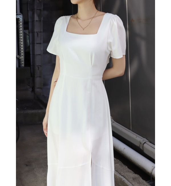 EVRIS「バックオープンロングワンピース」|ワンピース|