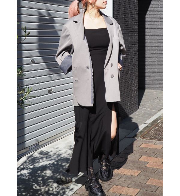 EVRIS「バックオープンロングワンピース」|ワンピース|