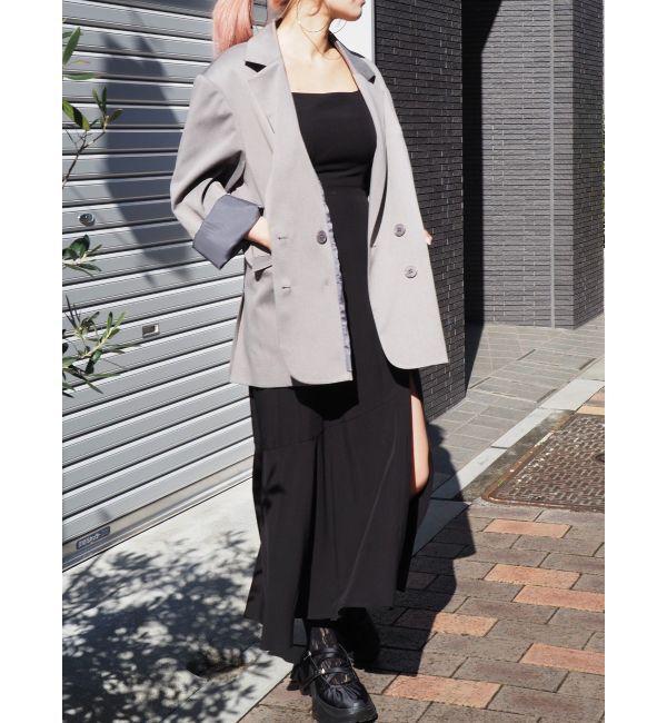 EVRIS「バックオープンロングワンピース」|ワンピース|