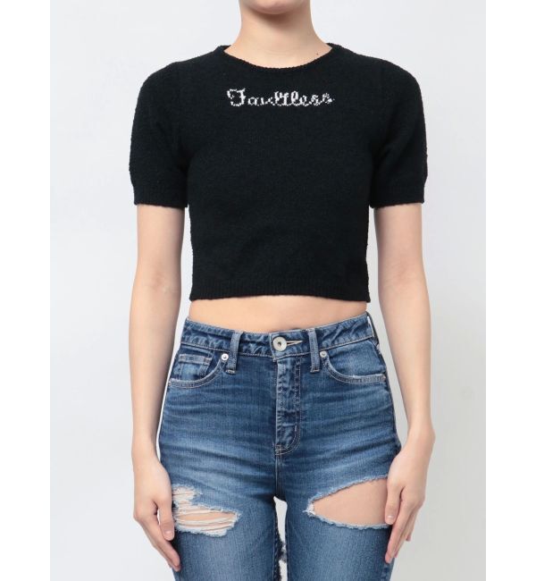 GYDA「Faultless パイルニットトップス」|ニット・セーター|