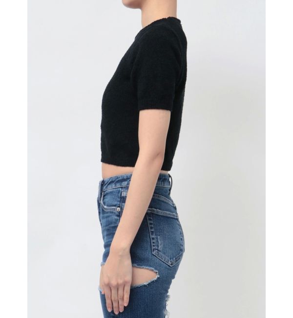 GYDA「Faultless パイルニットトップス」|ニット・セーター|