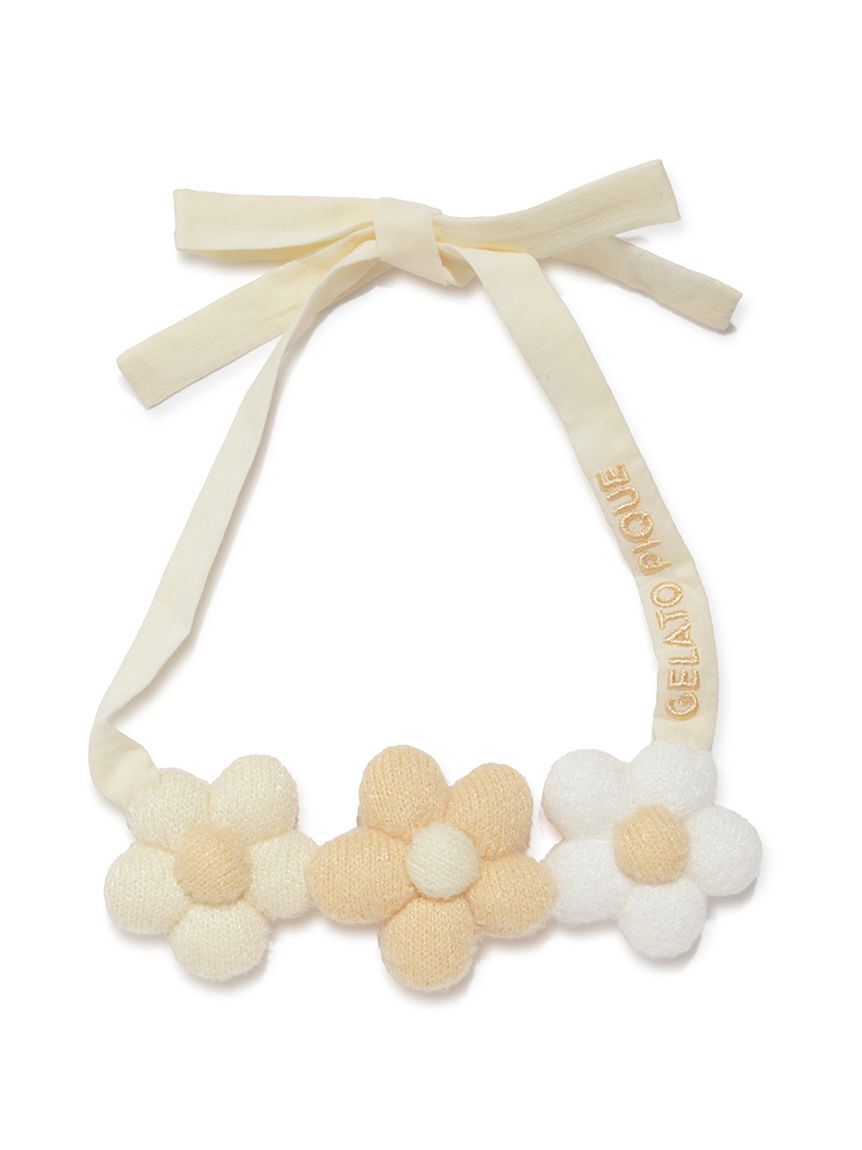  GELATO PIQUE CAT&DOG「【CAT&DOG】スムーズィーフラワーモチーフチョーカー」|その他|