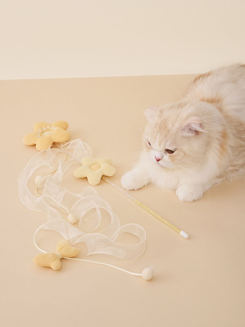  GELATO PIQUE CAT&DOG「【CAT&DOG】フラワーモチーフねこじゃらし」|その他|