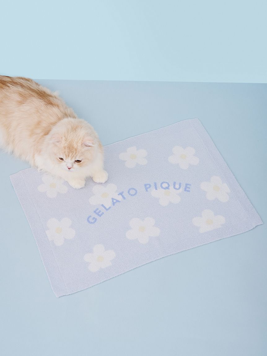  GELATO PIQUE CAT&DOG「【CAT&DOG】スムーズィーフラワージャガードブランケット」|その他|