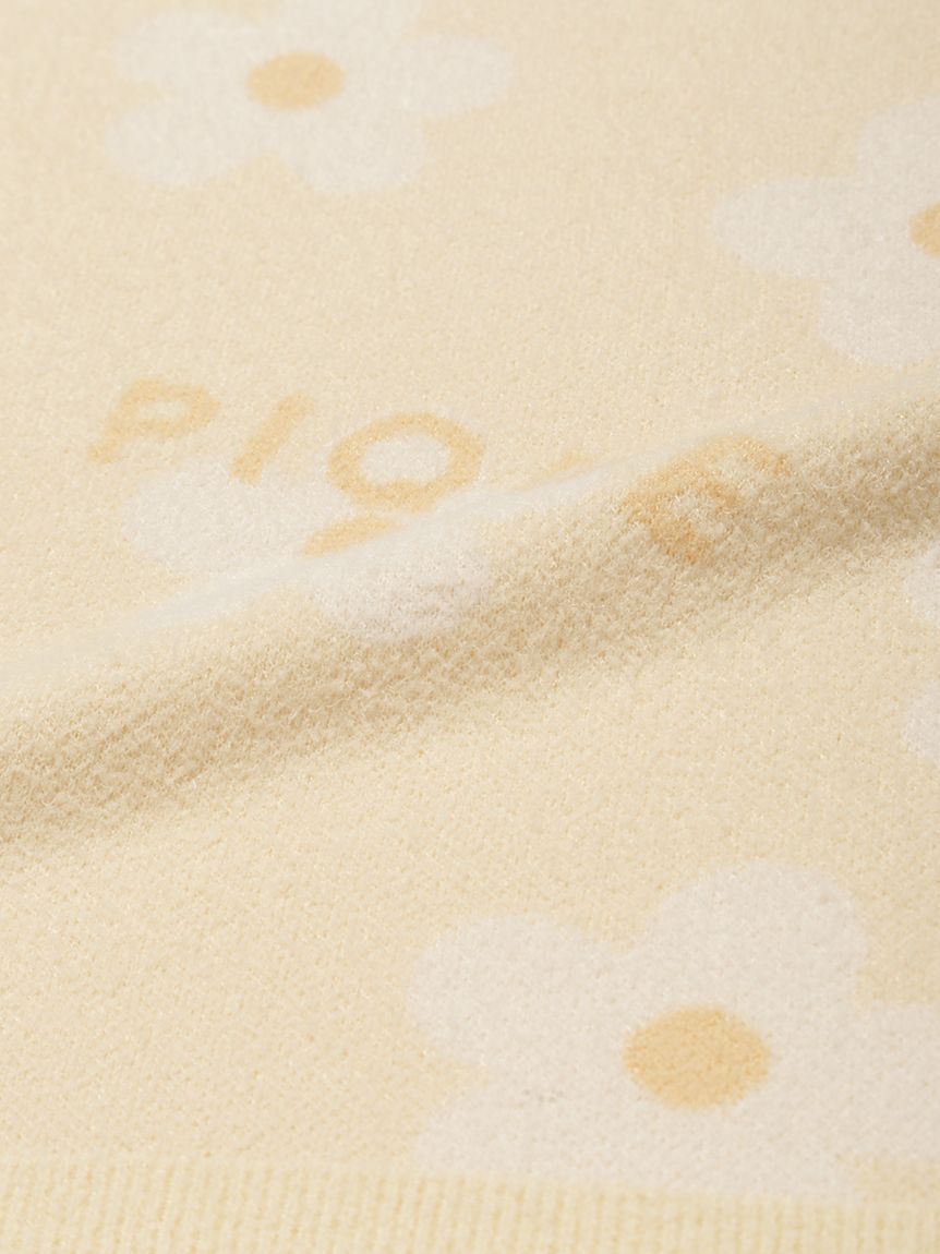  GELATO PIQUE CAT&DOG「【CAT&DOG】スムーズィーフラワージャガードブランケット」|その他|