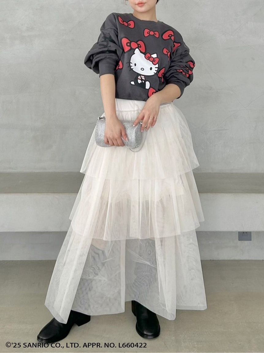 SNIDEL「【HELLO KITTY】バリエプルオーバー」|Tシャツ・カットソー|