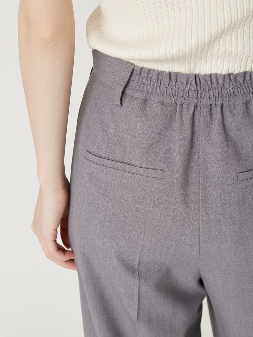 FRAY I.D「セミワイドストレートパンツ／ウォッシャブル」|チノ|