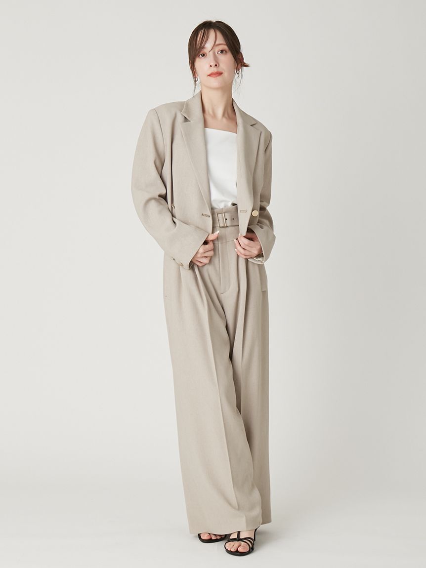 FRAY I.D「クロップドジャケット／UVカット」|テーラードジャケット|