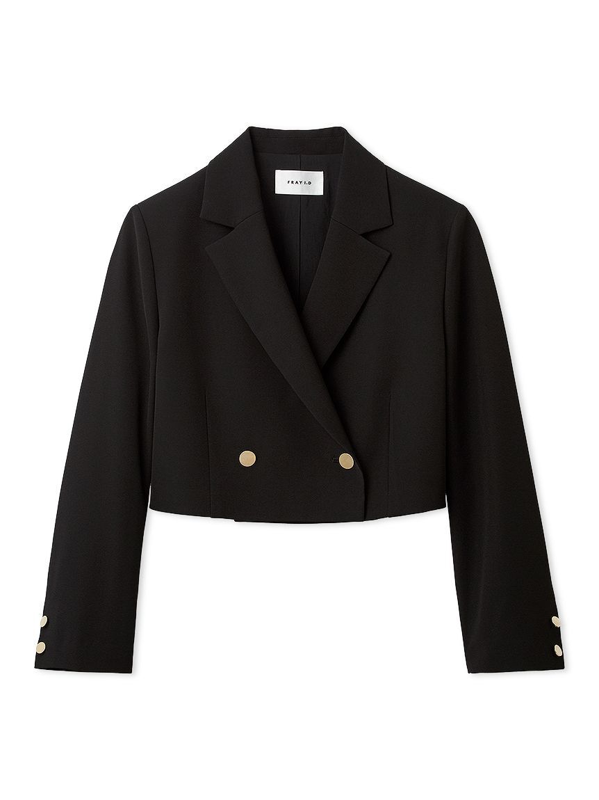 FRAY I.D「クロップドジャケット／UVカット」|テーラードジャケット|