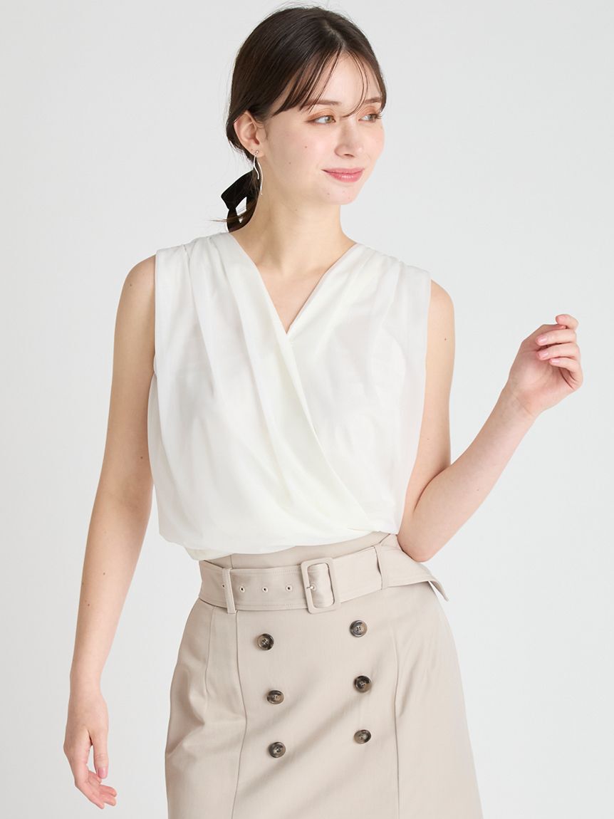 CELFORD「カシュクールシア―トップス」|Tシャツ・カットソー|