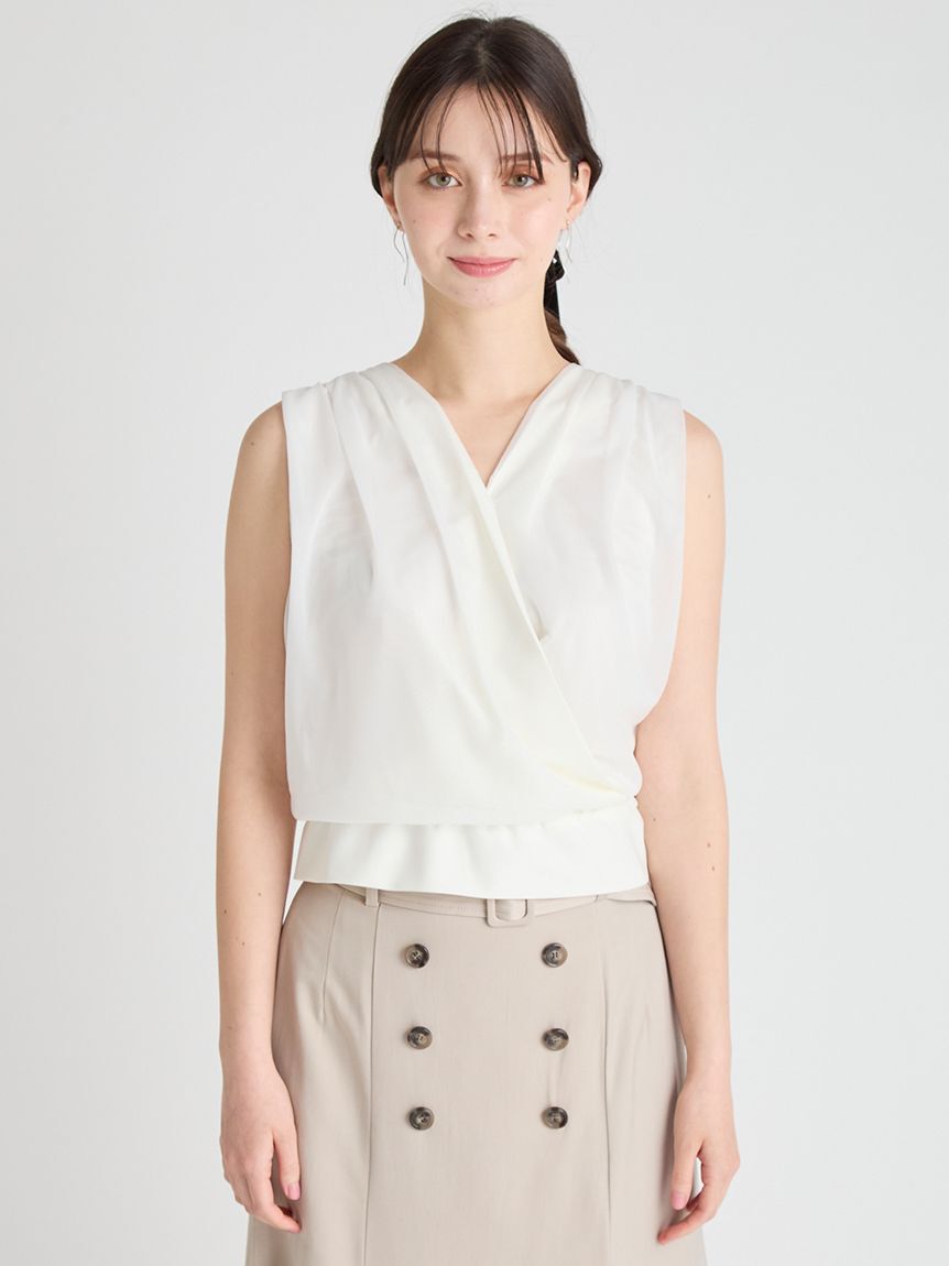 CELFORD「カシュクールシア―トップス」|Tシャツ・カットソー|