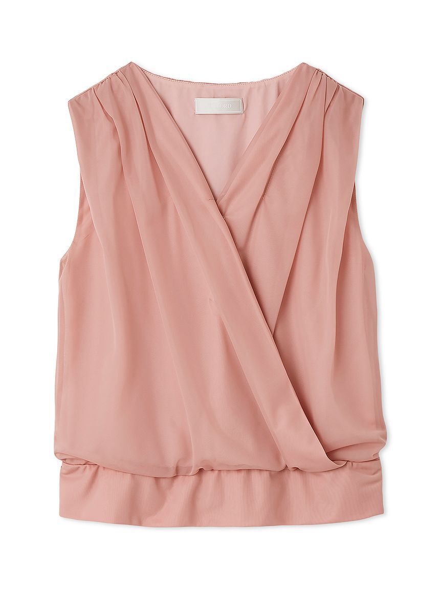 CELFORD「カシュクールシア―トップス」|Tシャツ・カットソー|PNK