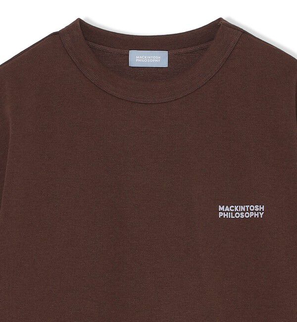 MACKINTOSH PHILOSOPHY「GREY LABEL PLAX 梨地ワイドフィットTシャツ」|Tシャツ・カットソー|