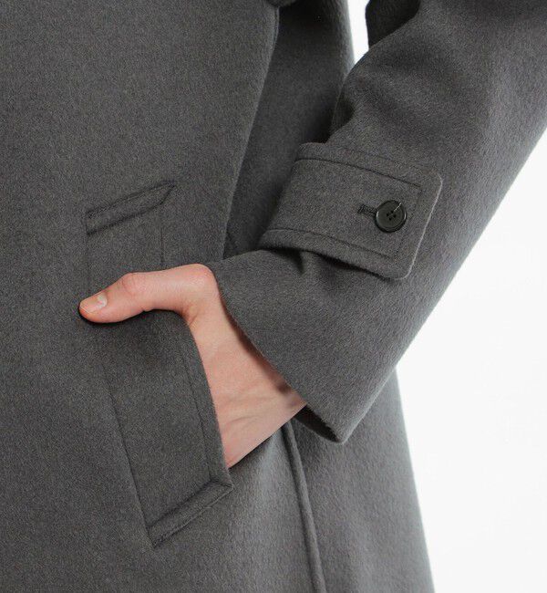 MACKINTOSH PHILOSOPHY「【アニチューブ掲載】ウールメルトン WELBURY（ウェルベリー）」|ステンカラーコート|