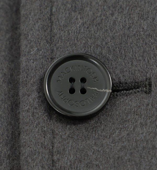 MACKINTOSH PHILOSOPHY「【アニチューブ掲載】ウールメルトン WELBURY（ウェルベリー）」|ステンカラーコート|