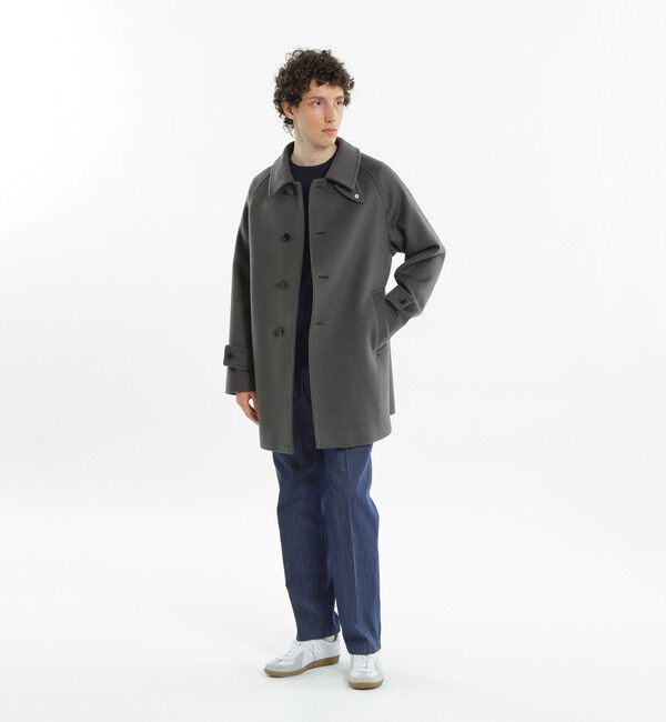 MACKINTOSH PHILOSOPHY「【アニチューブ掲載】ウールメルトン WELBURY（ウェルベリー）」|ステンカラーコート|