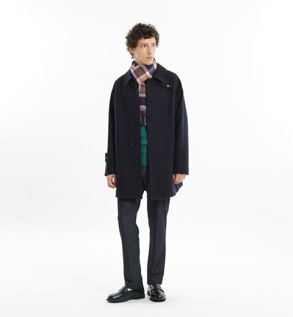 MACKINTOSH PHILOSOPHY「【アニチューブ掲載】ウールメルトン WELBURY（ウェルベリー）」|ステンカラーコート|