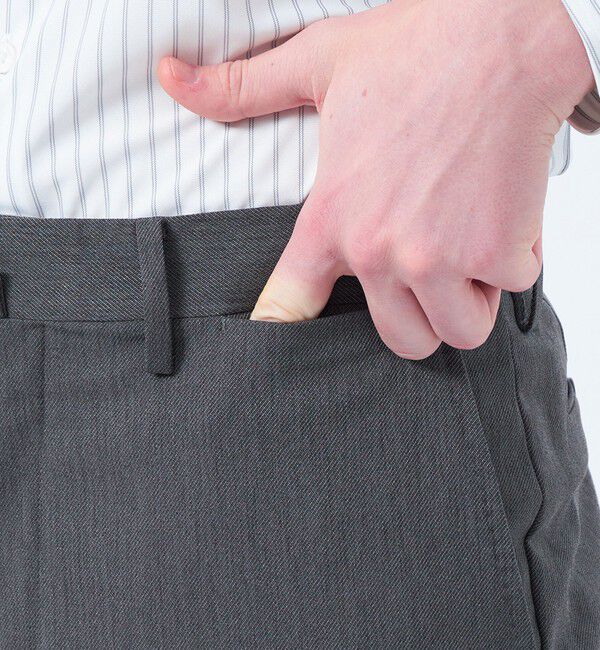 MACKINTOSH PHILOSOPHY「トロッター エクストラソリッドトラウザーズ キャバリーツイル」|スラックス|
