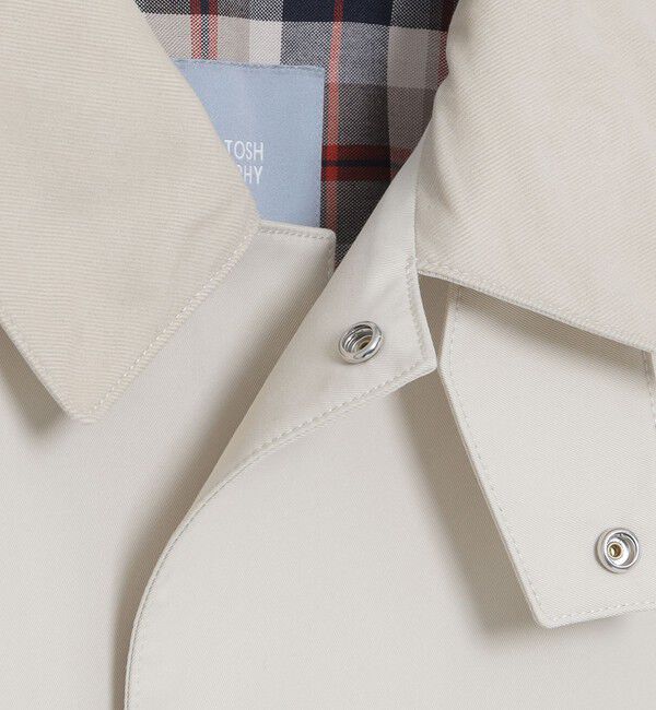 MACKINTOSH PHILOSOPHY「GREY LABEL【SOMERFORD(サマーフォード)】 ライトギャバジン」|ステンカラーコート|