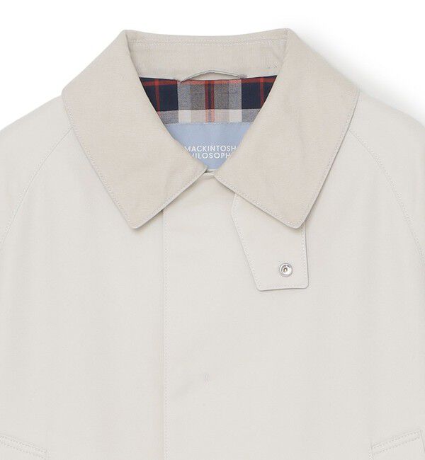 MACKINTOSH PHILOSOPHY「GREY LABEL【SOMERFORD(サマーフォード)】 ライトギャバジン」|ステンカラーコート|