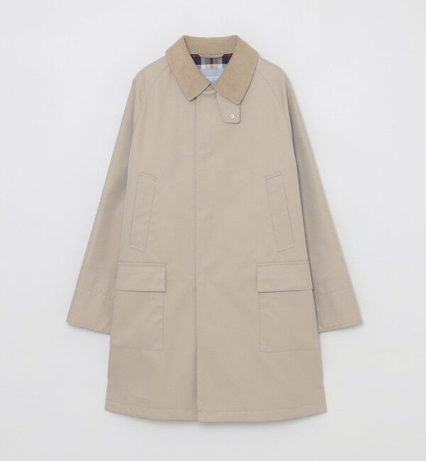 MACKINTOSH PHILOSOPHY「GREY LABEL【SOMERFORD(サマーフォード)】 ライトギャバジン」|ステンカラーコート|ベージュ