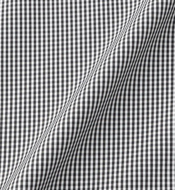 MACKINTOSH PHILOSOPHY「トロッター オーバーサイズバンドカラーシャツ  チェック/無地」|シャツ・ブラウス|