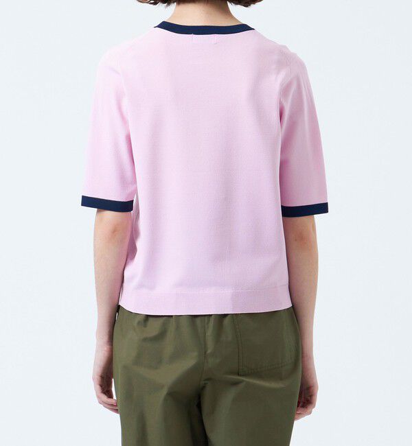 MACKINTOSH PHILOSOPHY「バイカラートリムニットプルオーバー」|ニット・セーター|