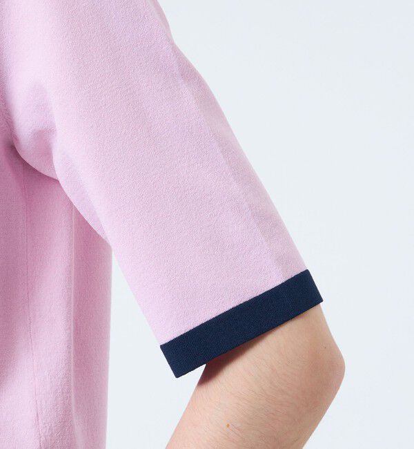 MACKINTOSH PHILOSOPHY「バイカラートリムニットプルオーバー」|ニット・セーター|